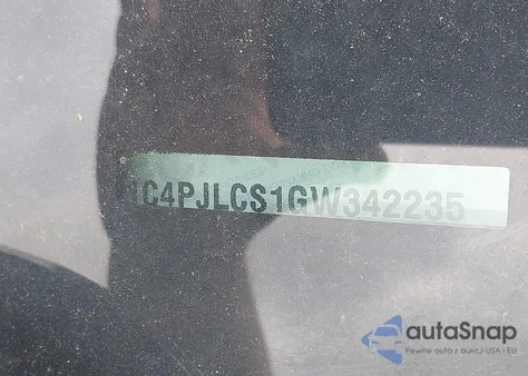 2016 Jeep Cherokee 75Th Anniversary from USA, damaged, VIN 1C4PJLCS1GW342235